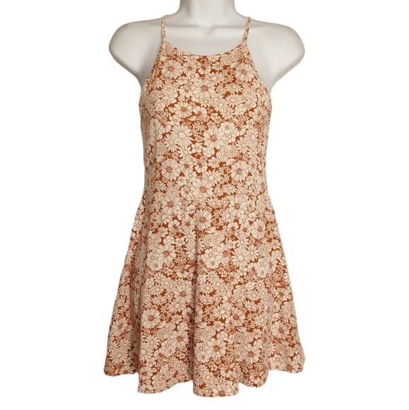 Forever 21 | Dresses | Forever 2 Brown White Floral Print Sleeveless A Line Fit Flare Dress Small | Poshmark Forever 21 | Dresses | Forever 2 Brown White Floral Print Sleeveless A Line Fit Flare Dress Small | Poshmark